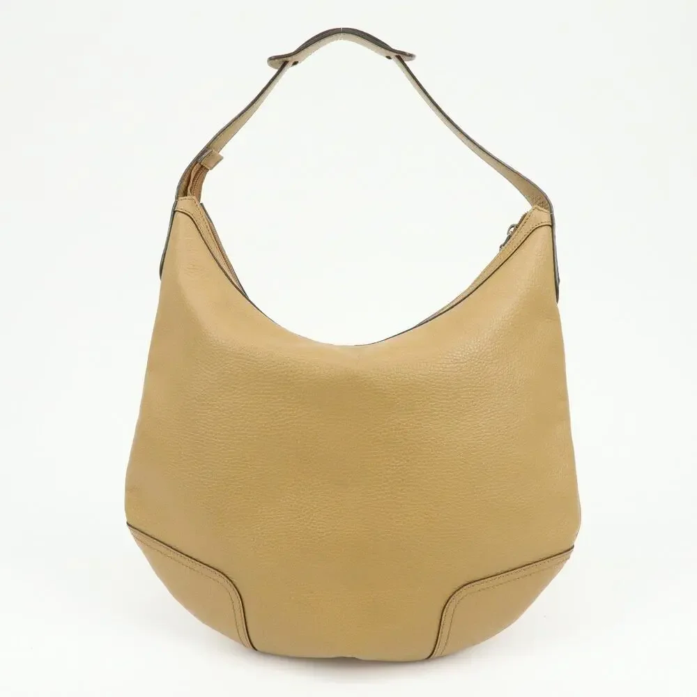 Gucci Sherry Calfskin Hobo Bag Beige